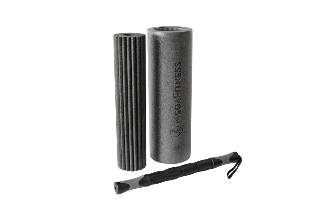 Σετ Foam Rollers Μαύρο | Megafitness