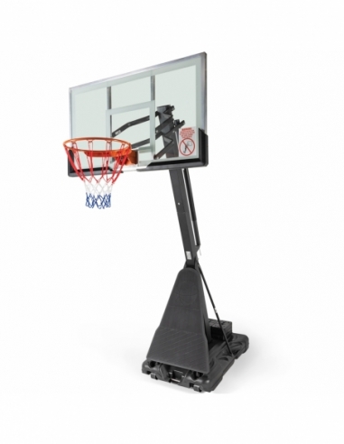 Μπασκέτα Deluxe με Βάση 230-307cm Tempered Glass 8mm 49220
