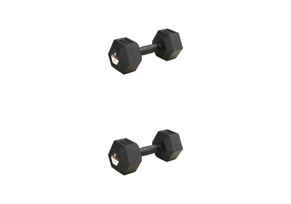 Αλτήρας Εξάγωνος Rubber 10kg |Megafitness