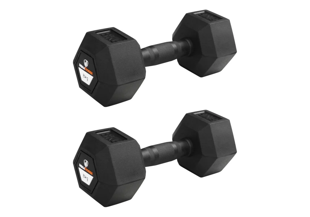Αλτήρας Εξάγωνος Rubber 8kg | Megafitness