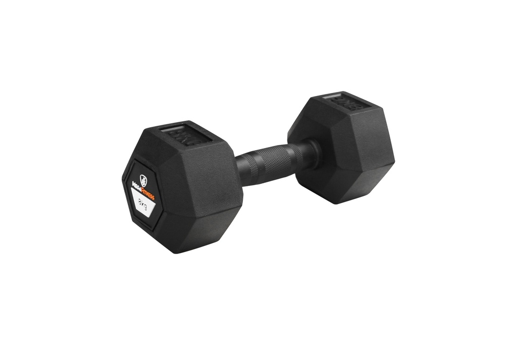 Αλτήρας Εξάγωνος Rubber 8kg |Megafitness