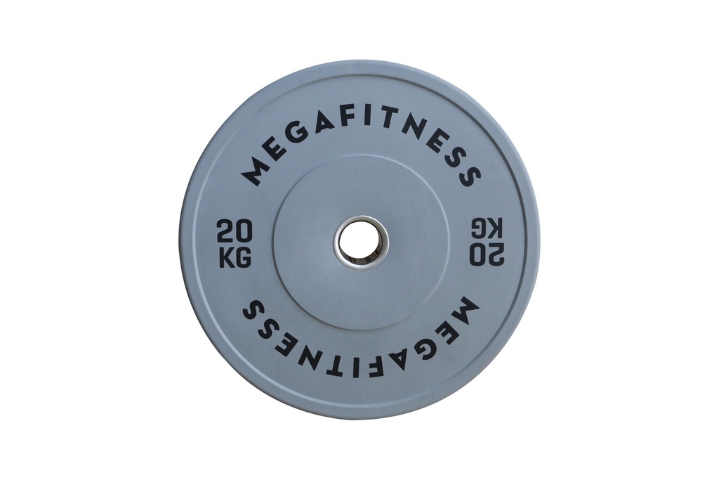 Bumper Plate Ολυμπιακού Τύπου Γκρι 20kg|Megafitness