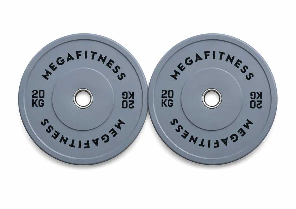Bumper Plate Ολυμπιακού Τύπου Γκρι 20kg|Megafitness