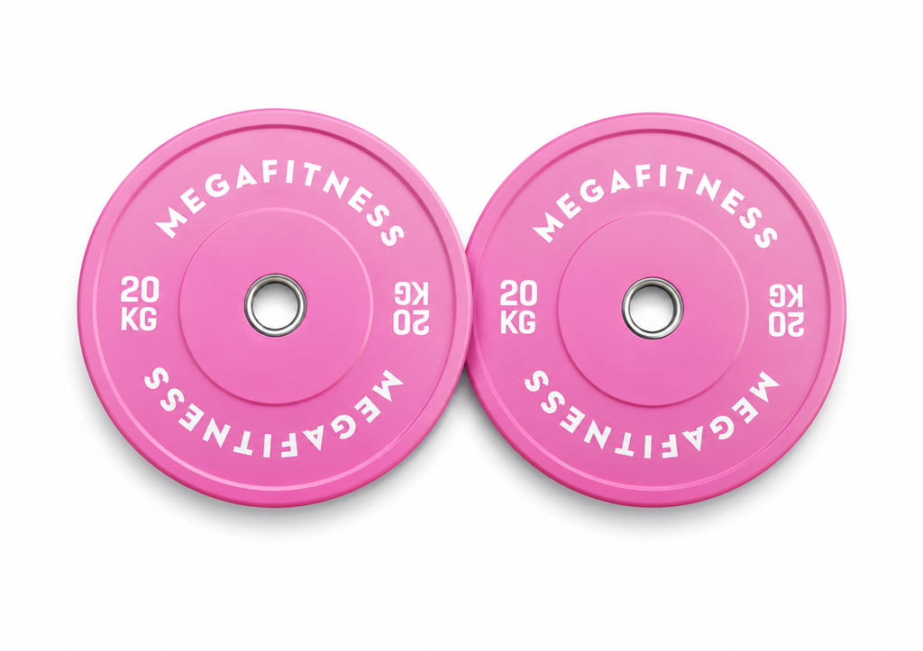 Bumper Plate Ολυμπιακού Τύπου Ροζ 20kg|Megafitness