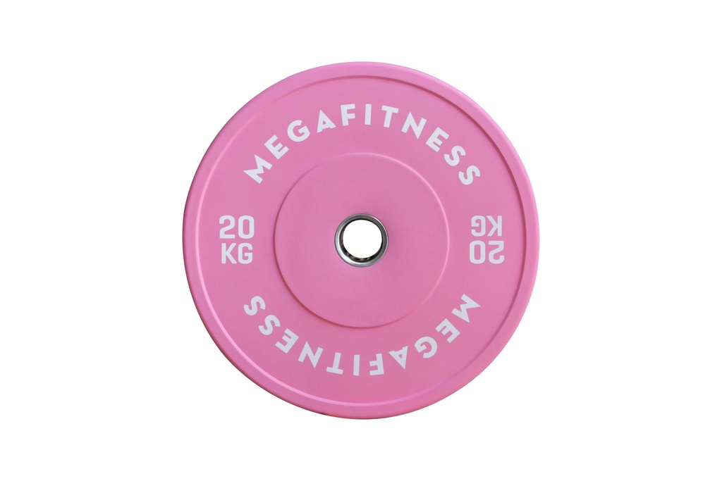 Bumper Plate Ολυμπιακού Τύπου Ροζ 20kg|Megafitness