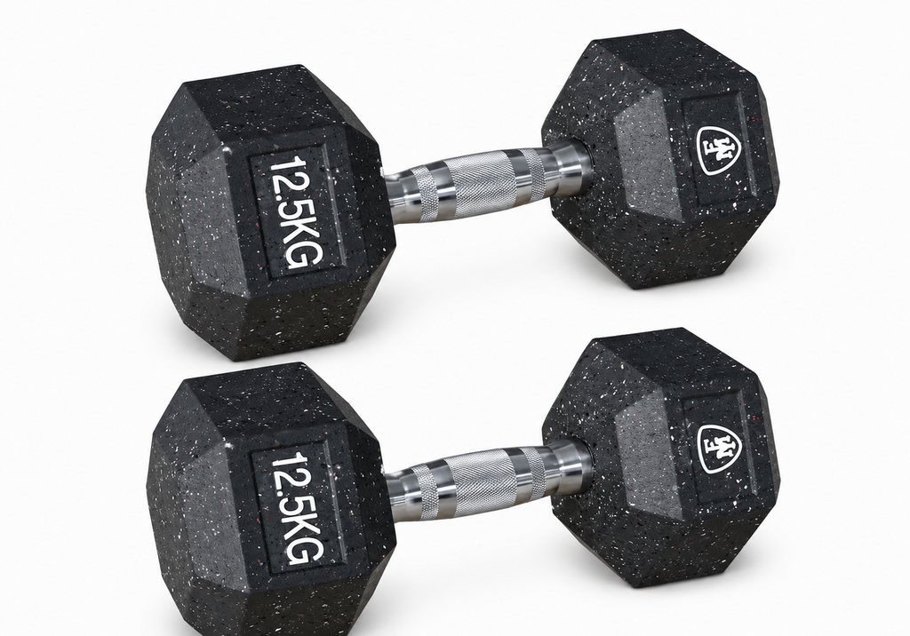 Αλτήρας Elite Εξάγωνος Μαύρος 12.5kg | Megafitness