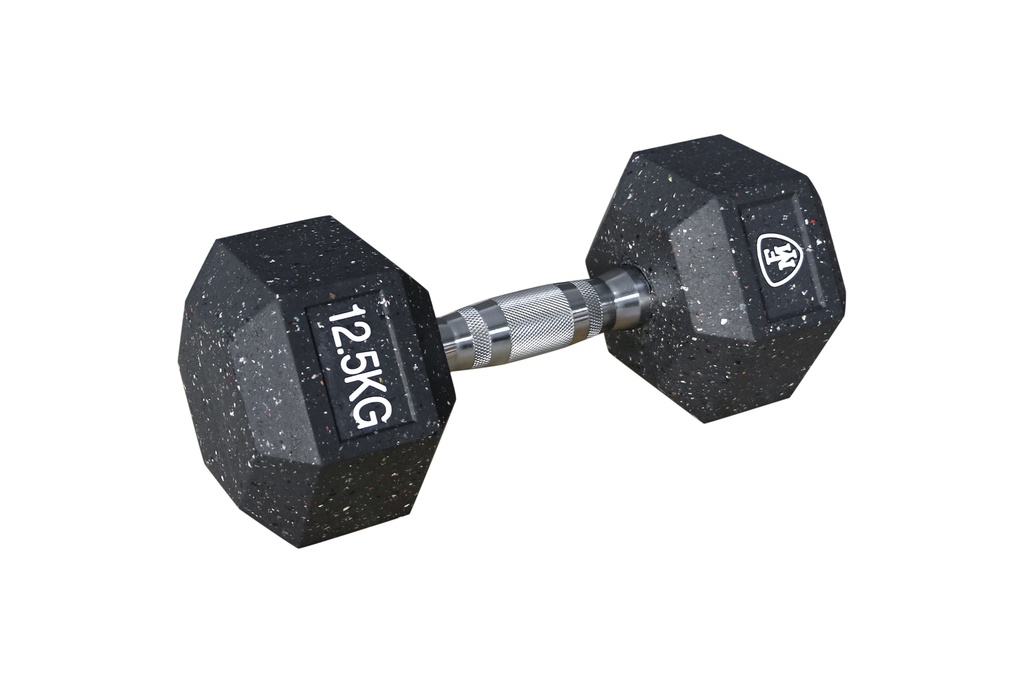 Αλτήρας Elite Εξάγωνος Μαύρος 12.5kg | Megafitness
