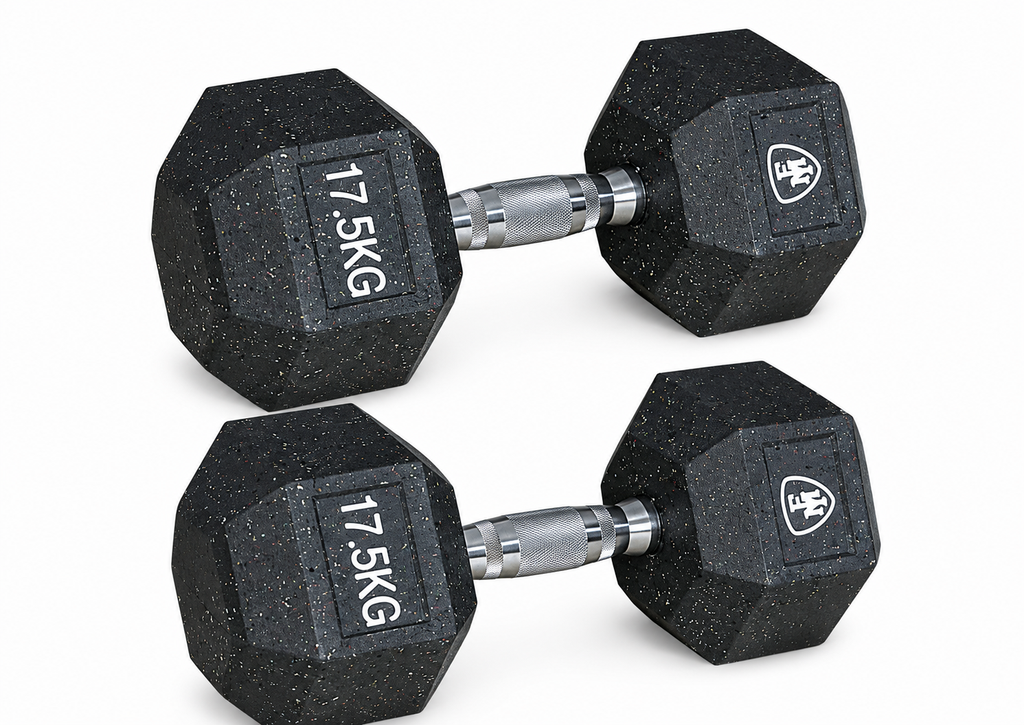 Αλτήρας Elite Εξάγωνος Μαύρος 17.5kg | Megafitness