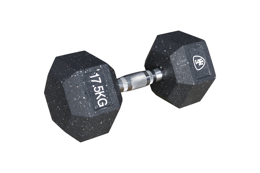 Αλτήρας Elite Εξάγωνος Μαύρος 17.5kg | Megafitness