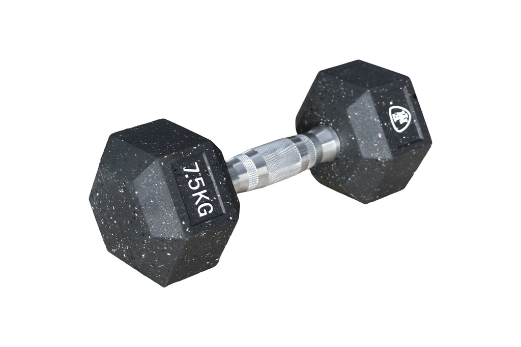 Αλτήρας Elite Εξάγωνος Μαύρος 7.5kg | Megafitness