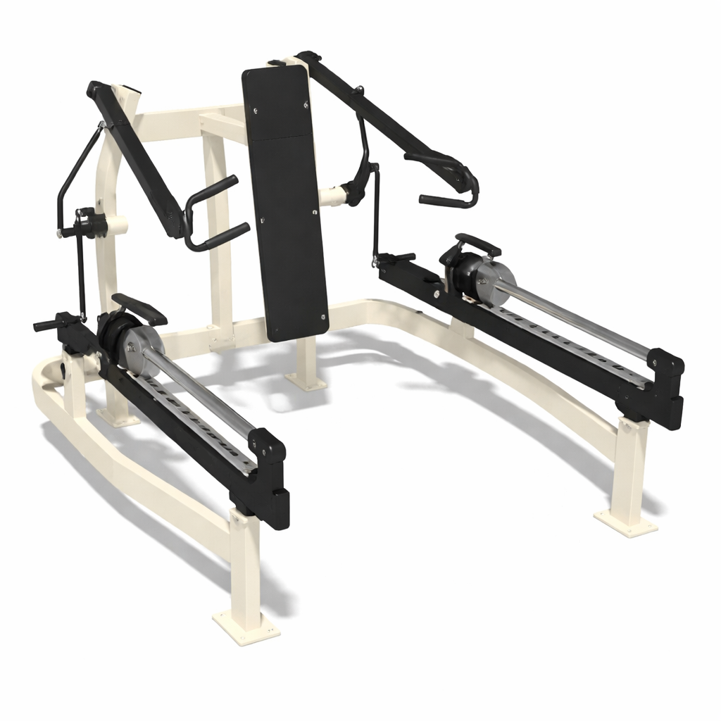 Πρέσα Πιέσεων Ώμων Με Ενσωματωμένα Βαρη|Megafitness
