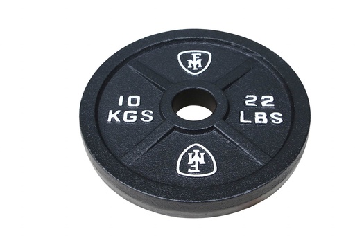 [600131] Μεταλλικός Ολυμπιακός Δίσκος 10kg | Megafitness