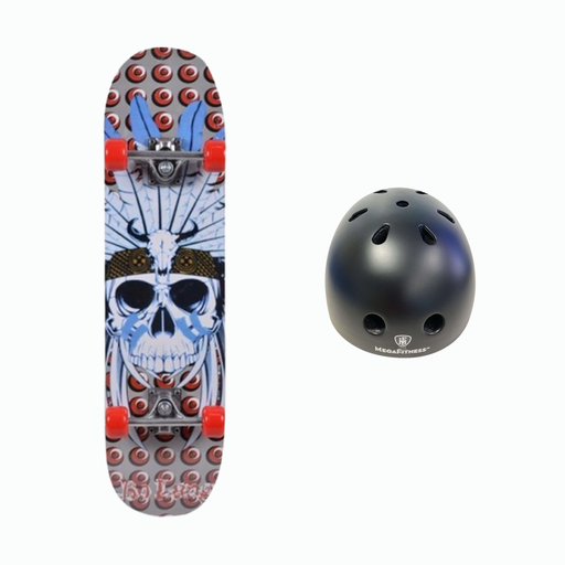[7711743] Skateboard και Kράνος | Megafitness