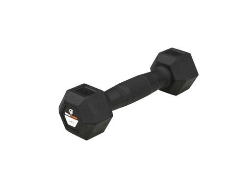 [97101] Αλτήρας Εξάγωνος Rubber 1kg |Megafitness