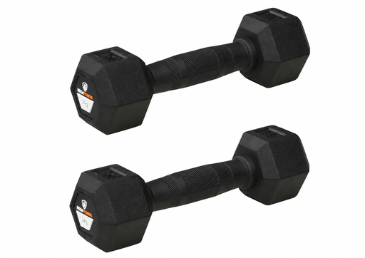 [97102] Αλτήρας Εξάγωνος Rubber 2kg |Megafitness