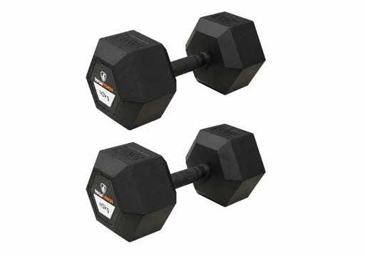 [97117] Αλτήρας Εξάγωνος Rubber 40kg |Megafitness