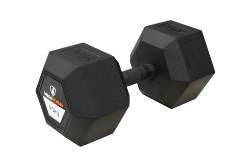 [97117] Αλτήρας Εξάγωνος Rubber 40kg |Megafitness