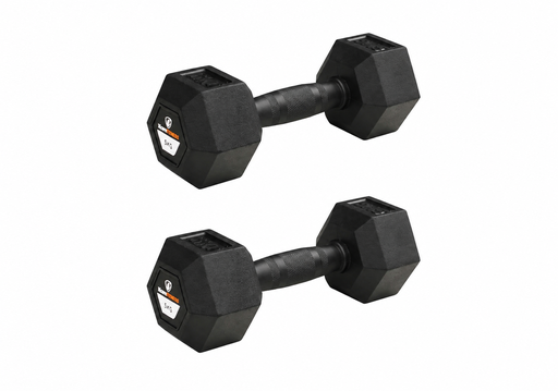 [97106] Αλτήρας Εξάγωνος Rubber 6kg |Megafitness