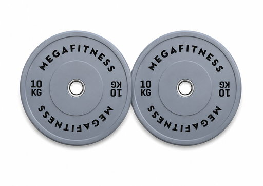 [94085] Bumper Plate Ολυμπιακού Τύπου Γκρι 10kg|Megafitness